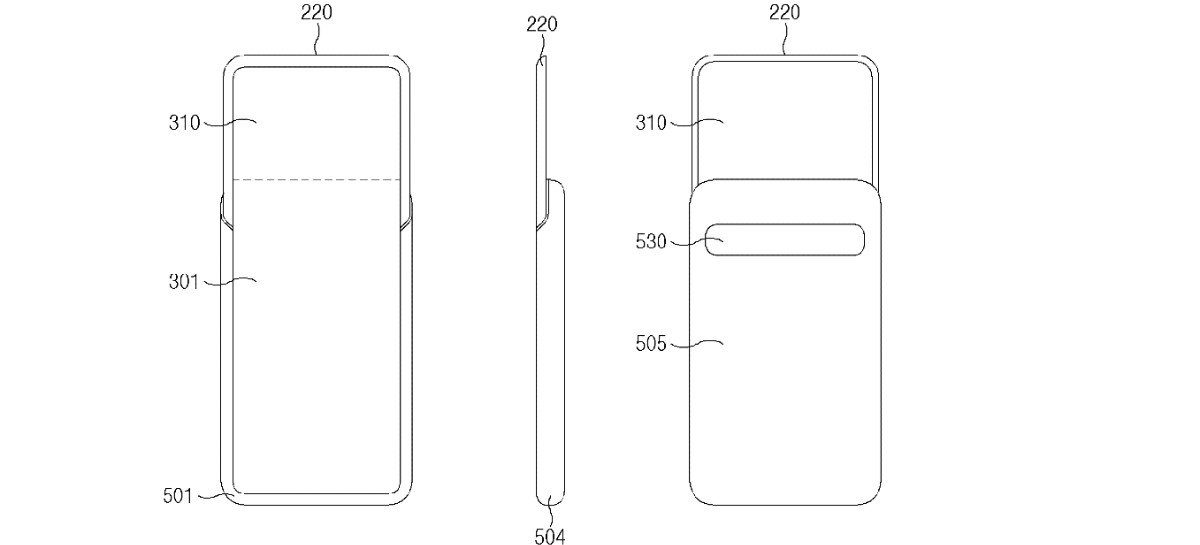 Samsung: desenho de patente de novo celular "dobrável" é revelado