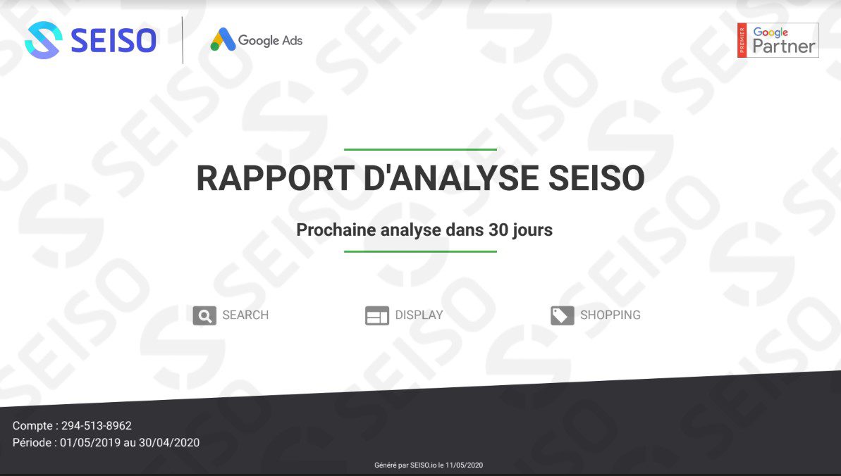 Seiso: ett komplett och gratis testverktyg för att optimera dina Google Ads-kampanjer