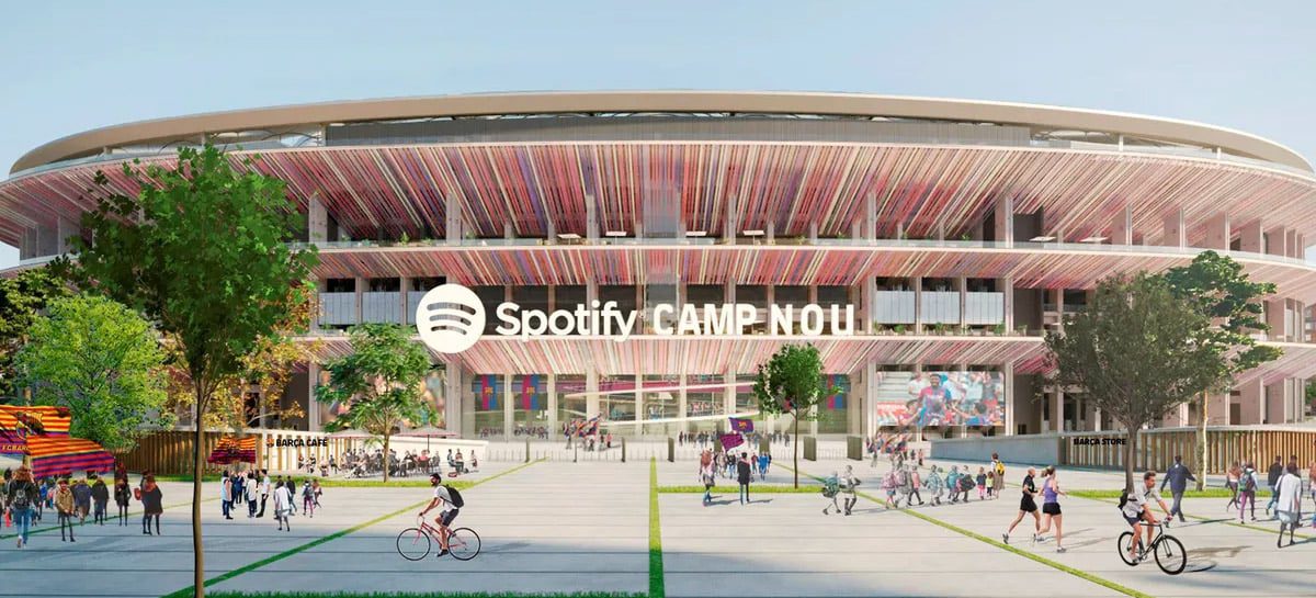 Spotify compra naming rights do estádio do Barcelona por € 300 milhões