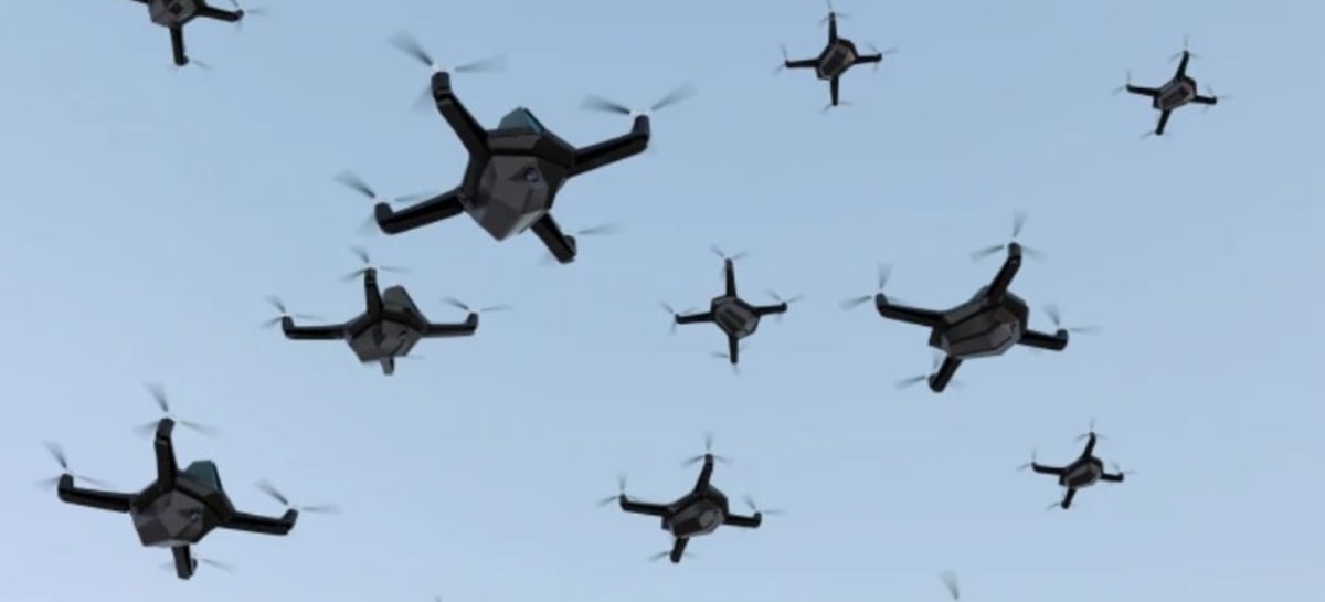 China faz testes com "enxames" de drones na natureza para resgates e mapeamento