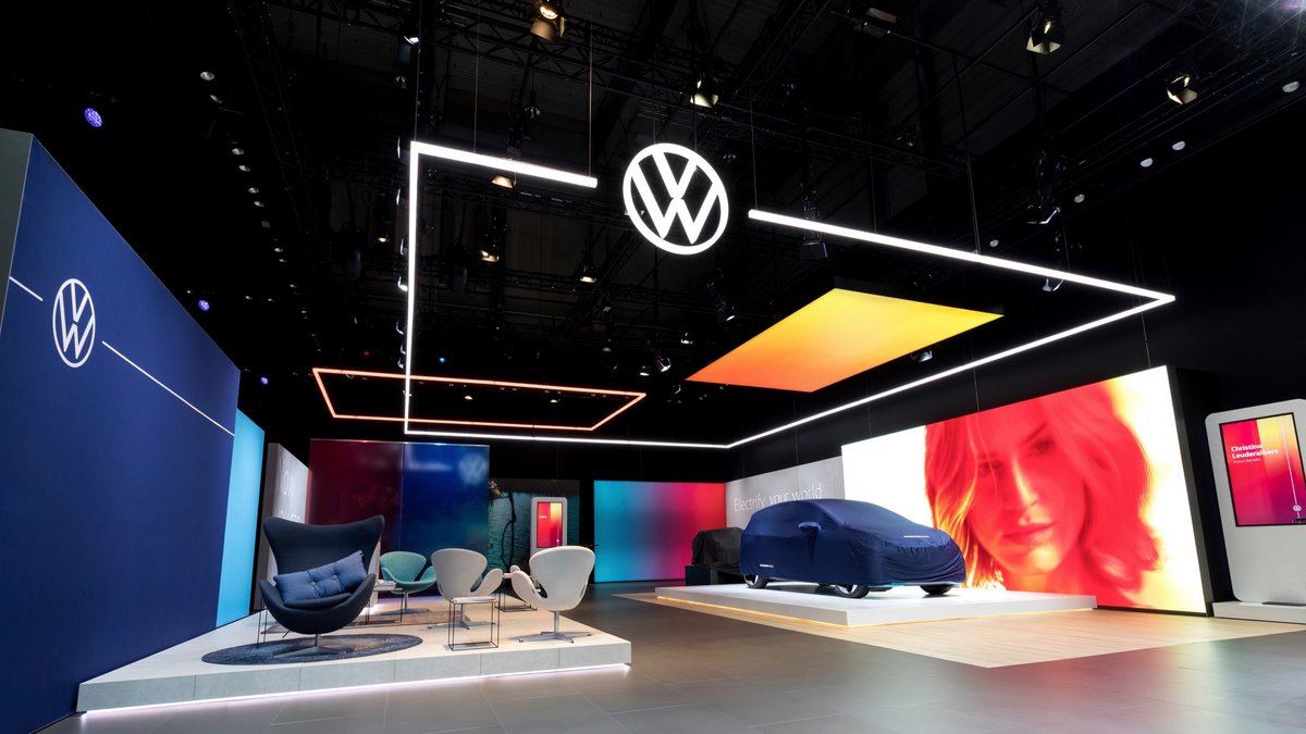 Volkswagens nya logotyp