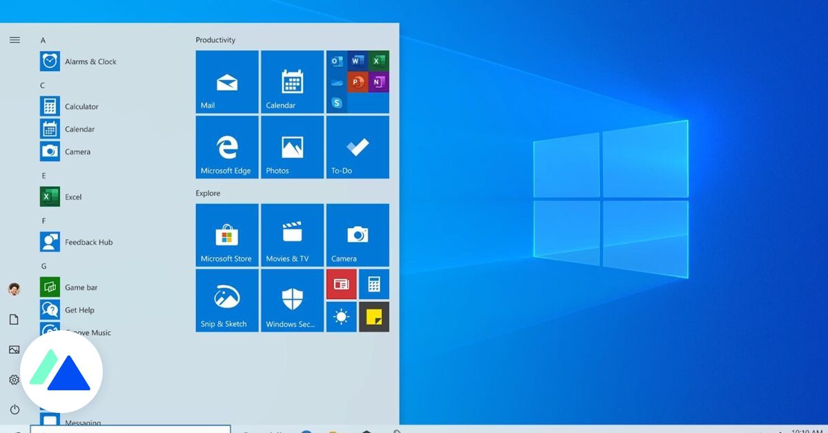 Windows 10: till botten av startmenyn live-brickor