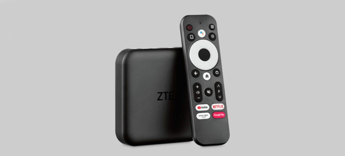ZTE lança no Brasil TV Box 4K com AndroidTV por R$ 589