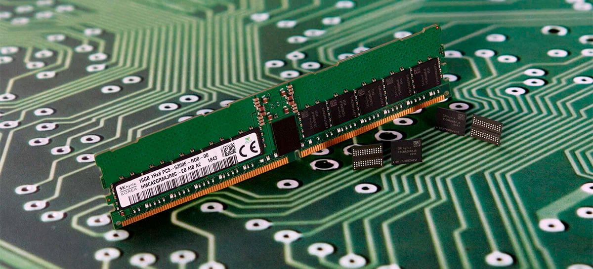 SK Hynix lança os primeiros módulos de memória RAM DDR5 do mundo