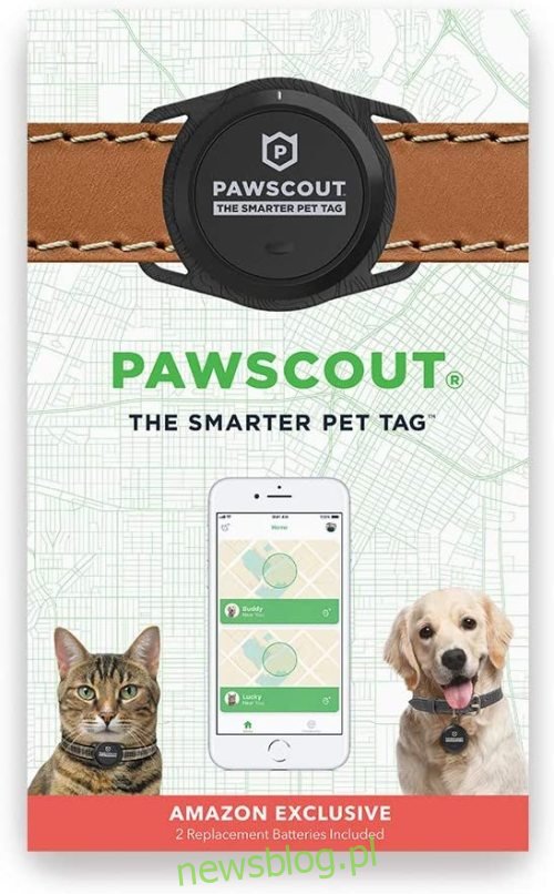 Thẻ thú cưng Pawscout thông minh hơn
