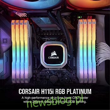 Bộ làm mát CPU AIO bằng chất lỏng Corsair H115i RGB Platinum