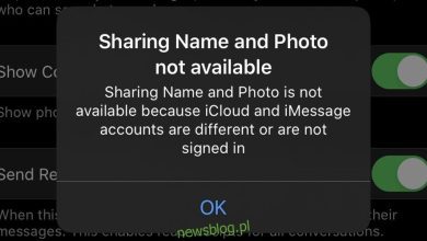 Cách sửa lỗi "Không thể chia sẻ tên và ảnh" trên iOS