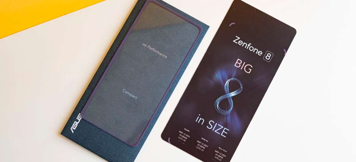 ASUS apresentará ZenFone 8 em 12 de maio com versão "Mini"