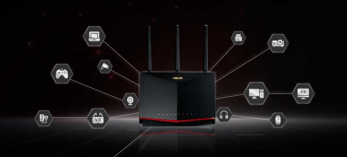 Asus anuncia roteadores RT-AX82U e RT-AX86U com Wi-Fi 6 voltado para gamers