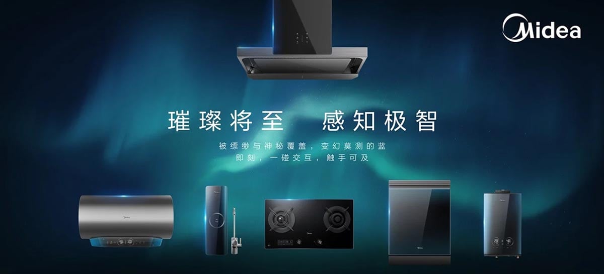 Novos produtos inteligentes da Midea funcionarão com Huawei HarmonyOS