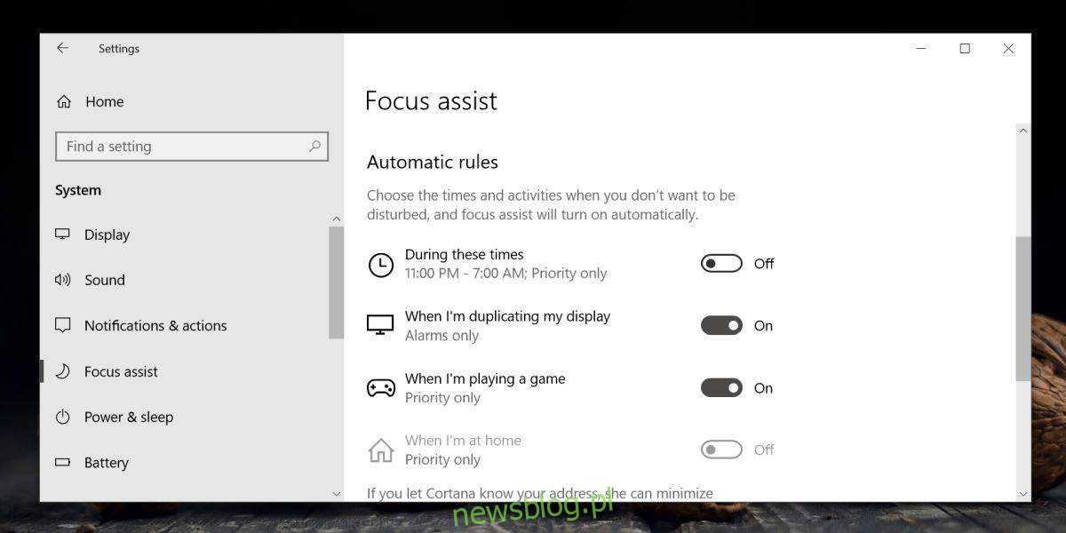 Cách bật Focus Assist cho các trò chơi trên hệ thống của bạn Windows 10