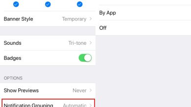 Cách bật tắt thông báo nhóm theo ứng dụng trên iOS 12
