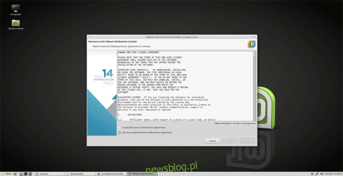 Cách cài đặt VMWare Workstation Pro 14 trên Linux