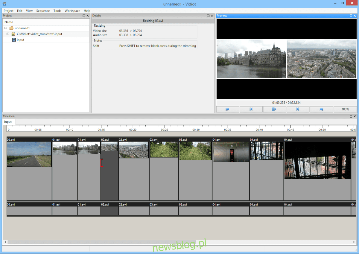 Cách cài đặt Vidiot Video Editor trên Linux
