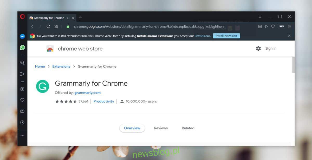 Cách cài đặt tiện ích mở rộng của Chrome trên trình duyệt dựa trên Chromium