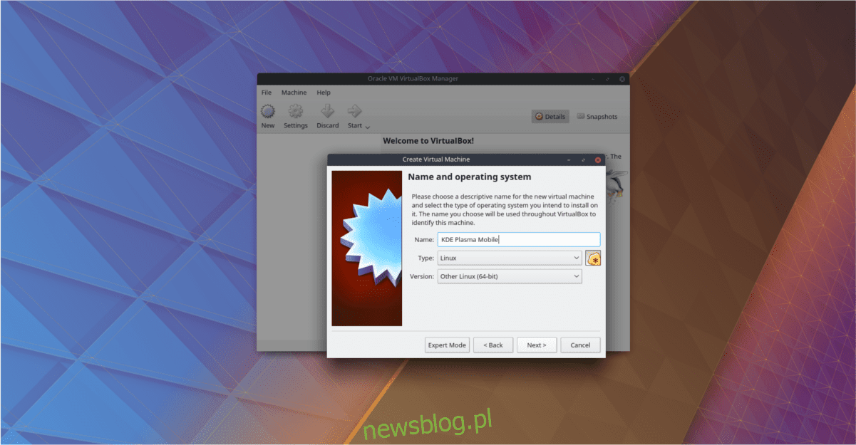 Cách chạy KDE Plasma Mobile trong VirtualBox trên Linux