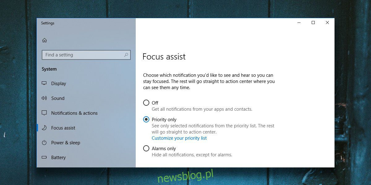 Cách chỉnh giờ yên tĩnh, giờ Focus Assist trong hệ thống Windows 10