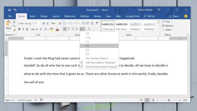 Cách đặt khoảng cách dòng đôi trong Microsoft Word cho công việc học tập