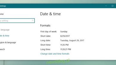 Cách đặt ngày đầu tuần trong hệ thống Windows 10