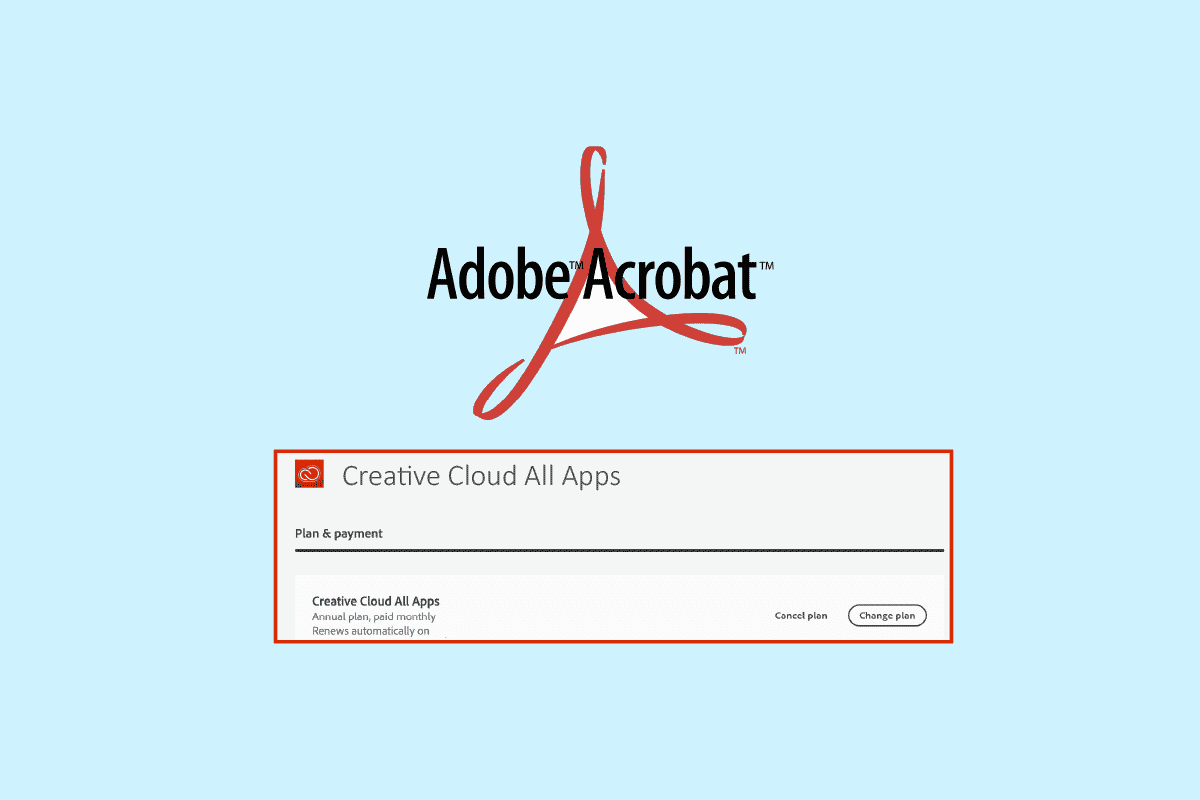 Cách hủy đăng ký Adobe Acrobat của bạn