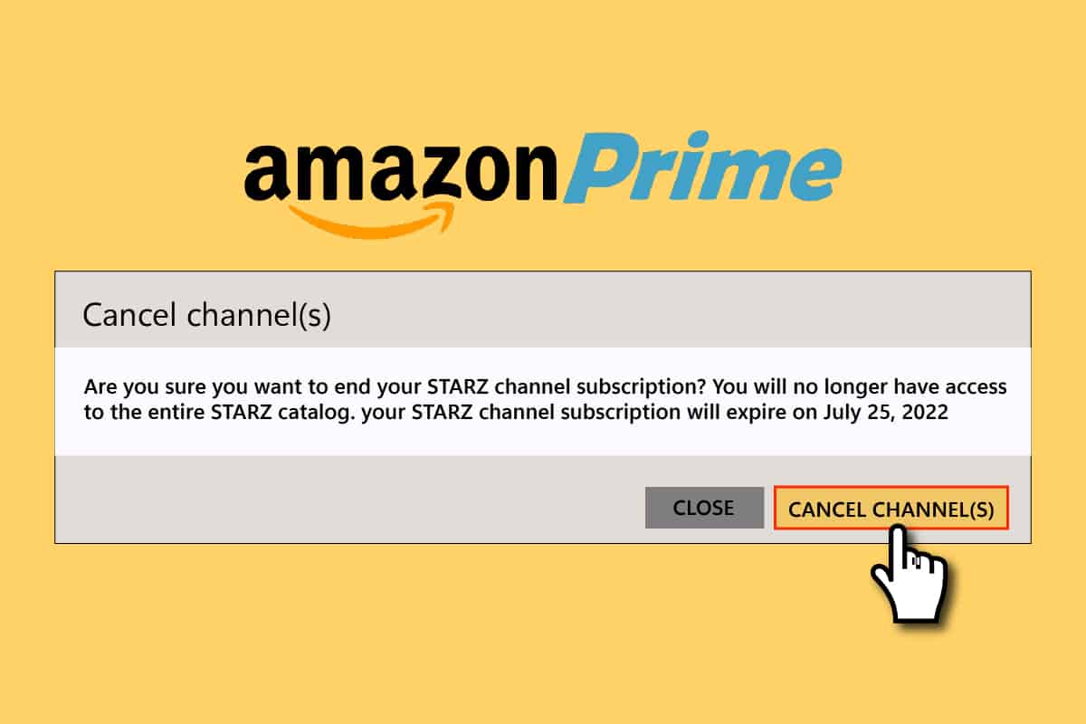 Cách hủy đăng ký Starz trên Amazon?