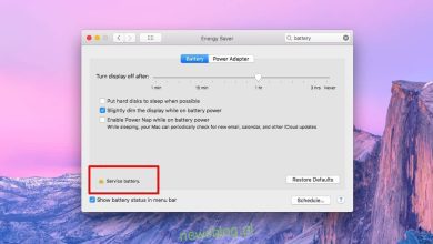 Cách khắc phục thông báo pin dịch vụ trên MacBook