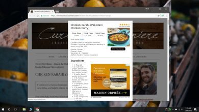 Cách phát hiện công thức nấu ăn trên một trang web [Chrome]