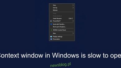 Cách sửa cửa sổ ngữ cảnh trên hệ thống Windows nó mở ra từ từ