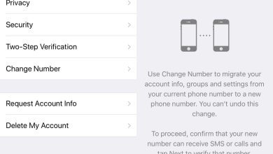 Cách thay đổi số điện thoại Whatsapp