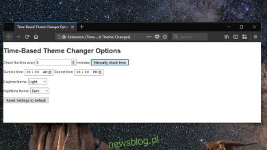 Cách tự động chuyển sang chủ đề tối vào ban đêm trên Firefox