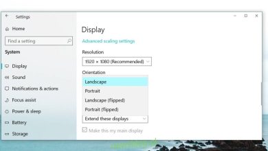 Cách xoay màn hình trên hệ thống Windows 10