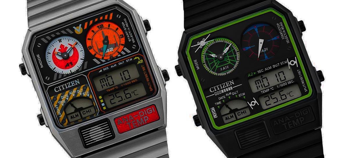 Citizen lança relógios temáticos de Star Wars a partir de 350 dólares