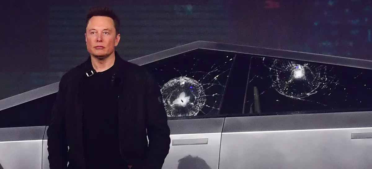Cybertruck: Tesla lança camiseta que lembra falha na apresentação