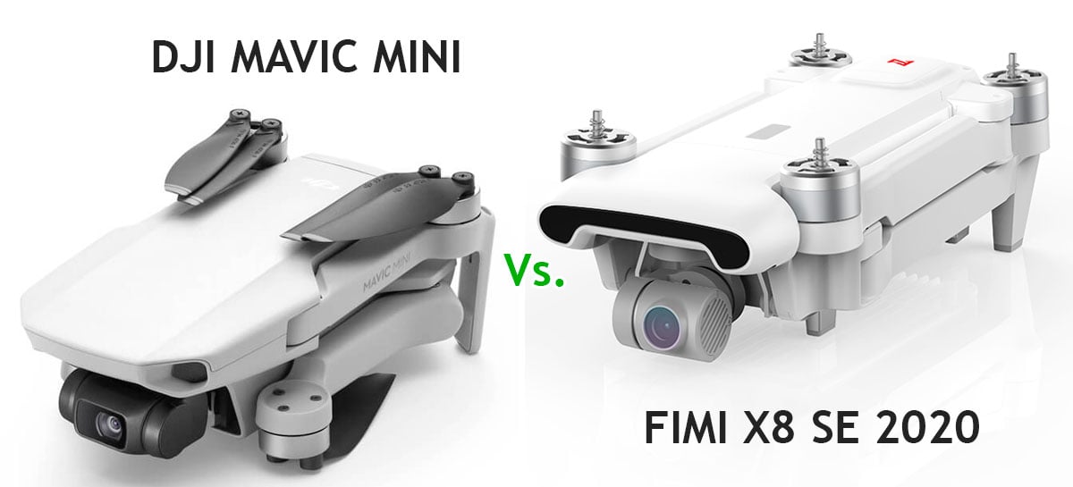 DJI Mavic Mini vs Xiaomi FIMI X8 SE 2020: Qual o melhor drone baratinho?