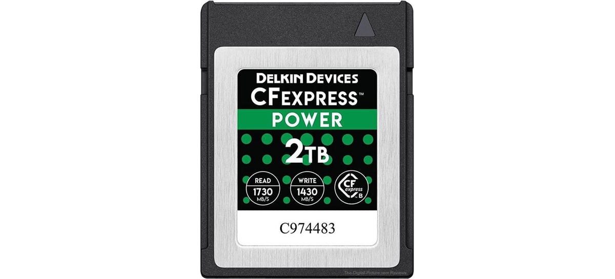 Delkin lança cartão CFexpress de 2TB com velocidades de leitura de até 1.730MBps