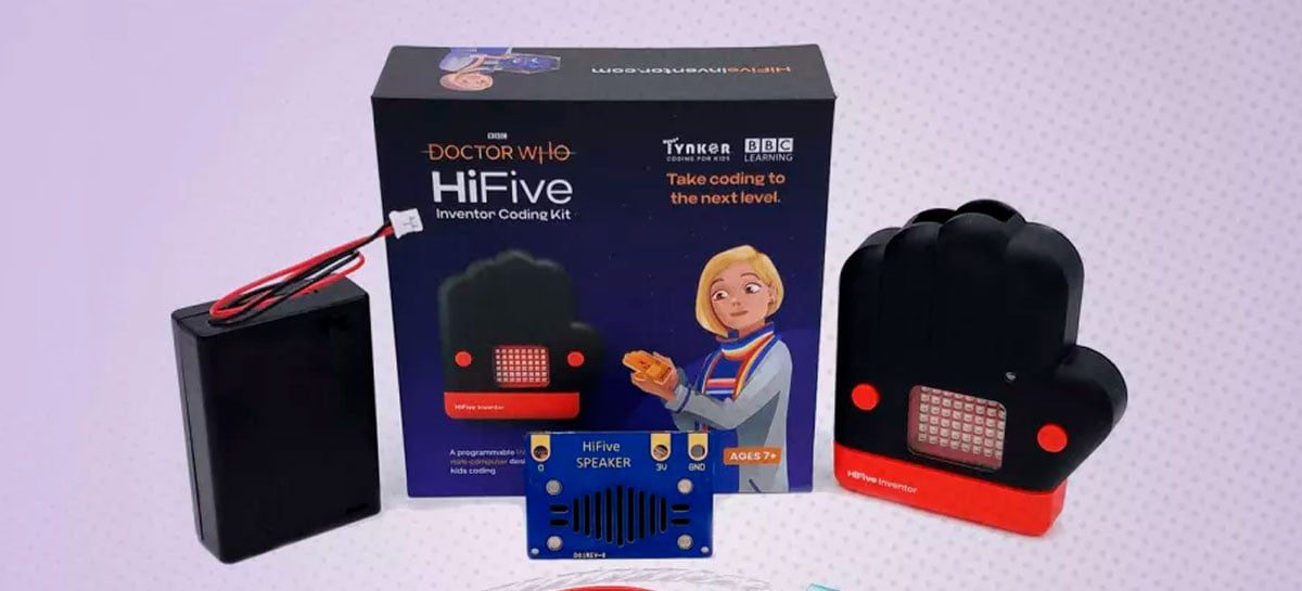 Kit Doctor Who HiFive Inventor ensina programação para criança