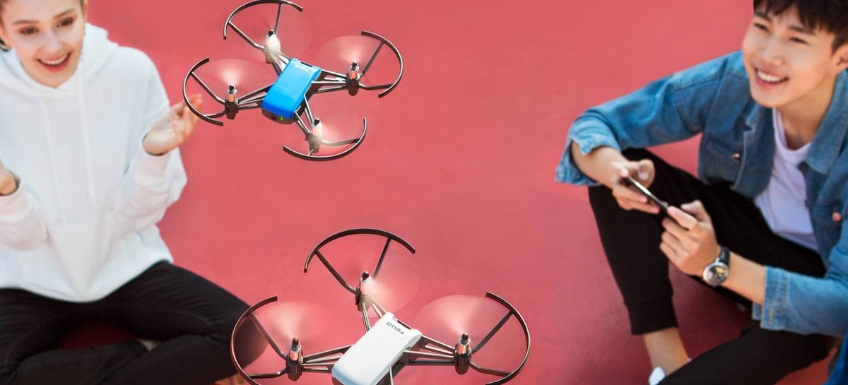 Drone Tello Talent poderá ser focado em show de luzes