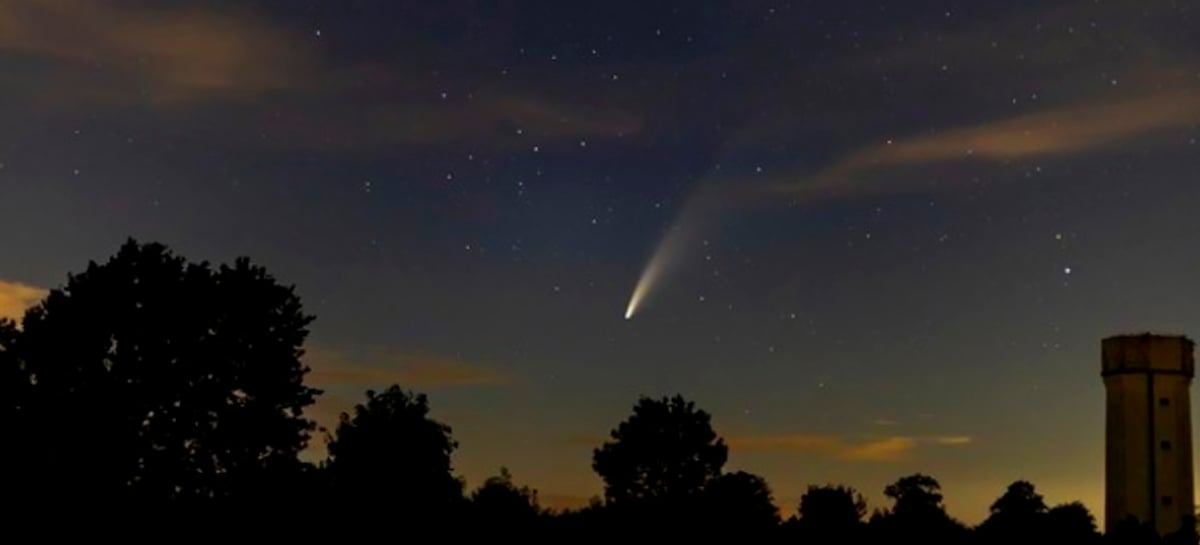 Passagem do cometa Neowise é registrada por brasileiros - Veja fotos