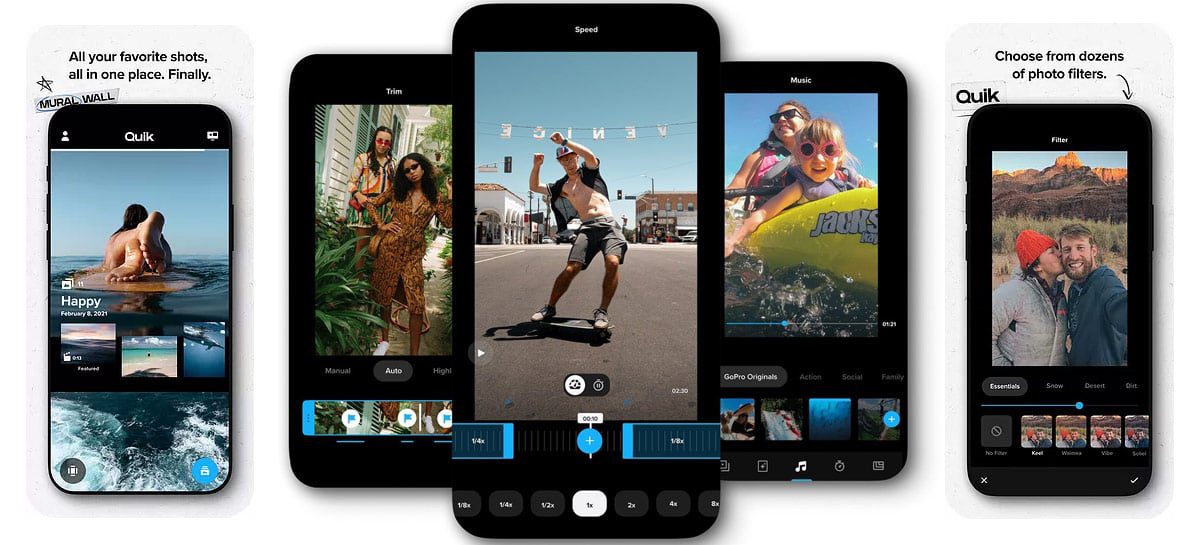 GoPro lança atualização do app Quik com várias novidades e otimizações