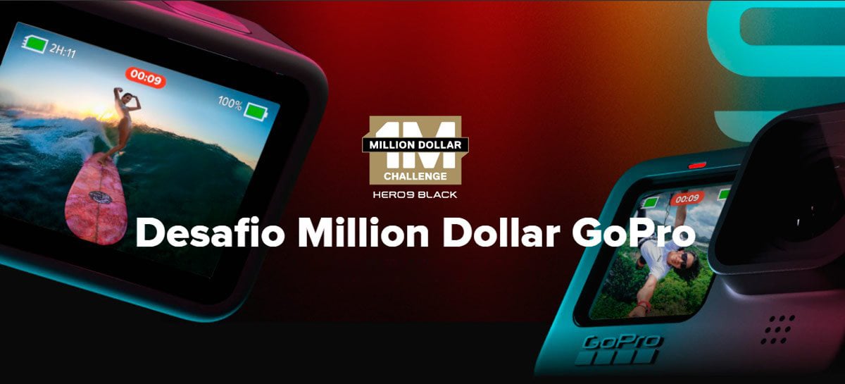 GoPro divulga vídeo do Million Dollar Challenge com a Hero9 Black e anuncia os vencedores