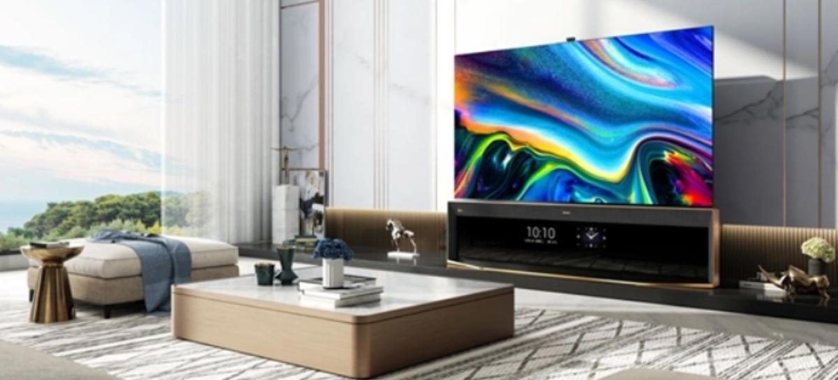 Hisense lança smart TV de 85 polegadas e tela dupla