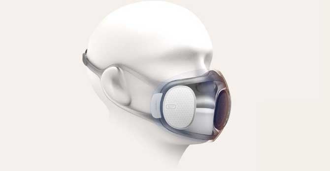 Huami cria máscara N95 que não interfere no reconhecimento facial do celular