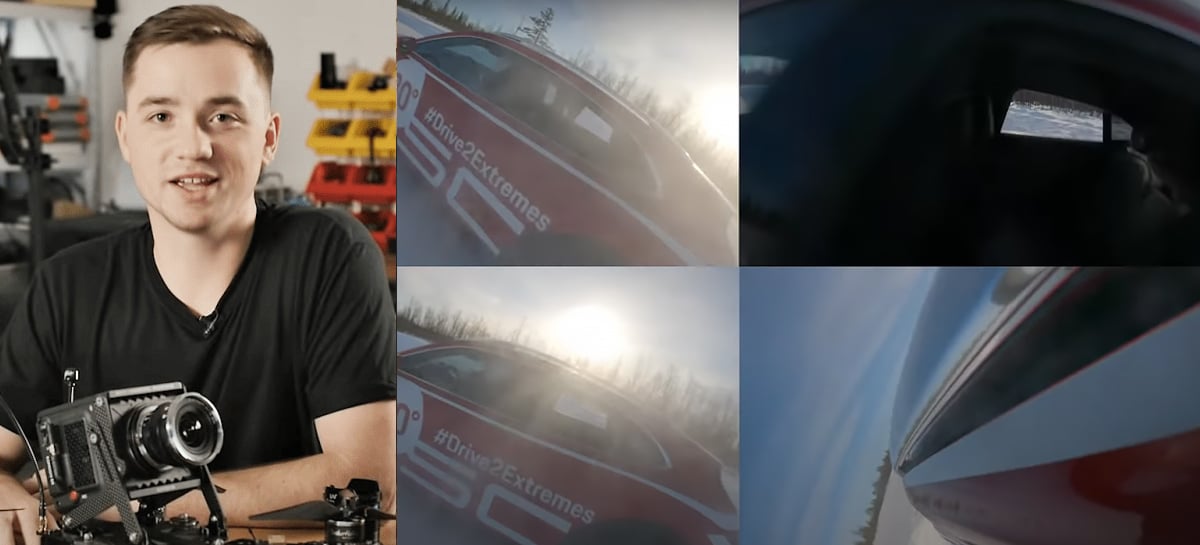 Johnny FPV explica como passou pela janela do carro da Porsche em movimento com drone
