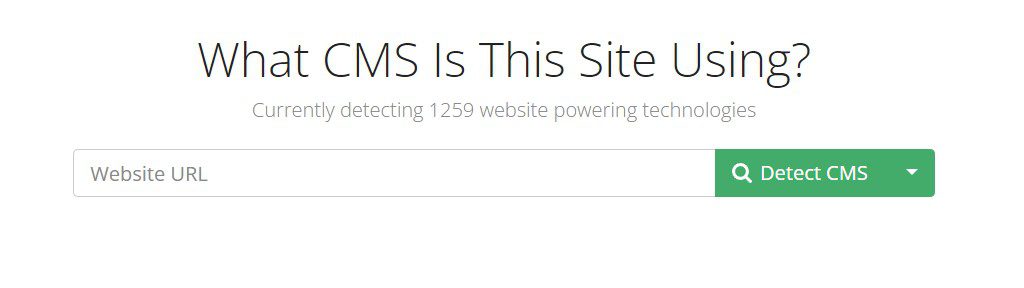Làm cách nào để tìm ra CMS nào được sử dụng trên một trang web?