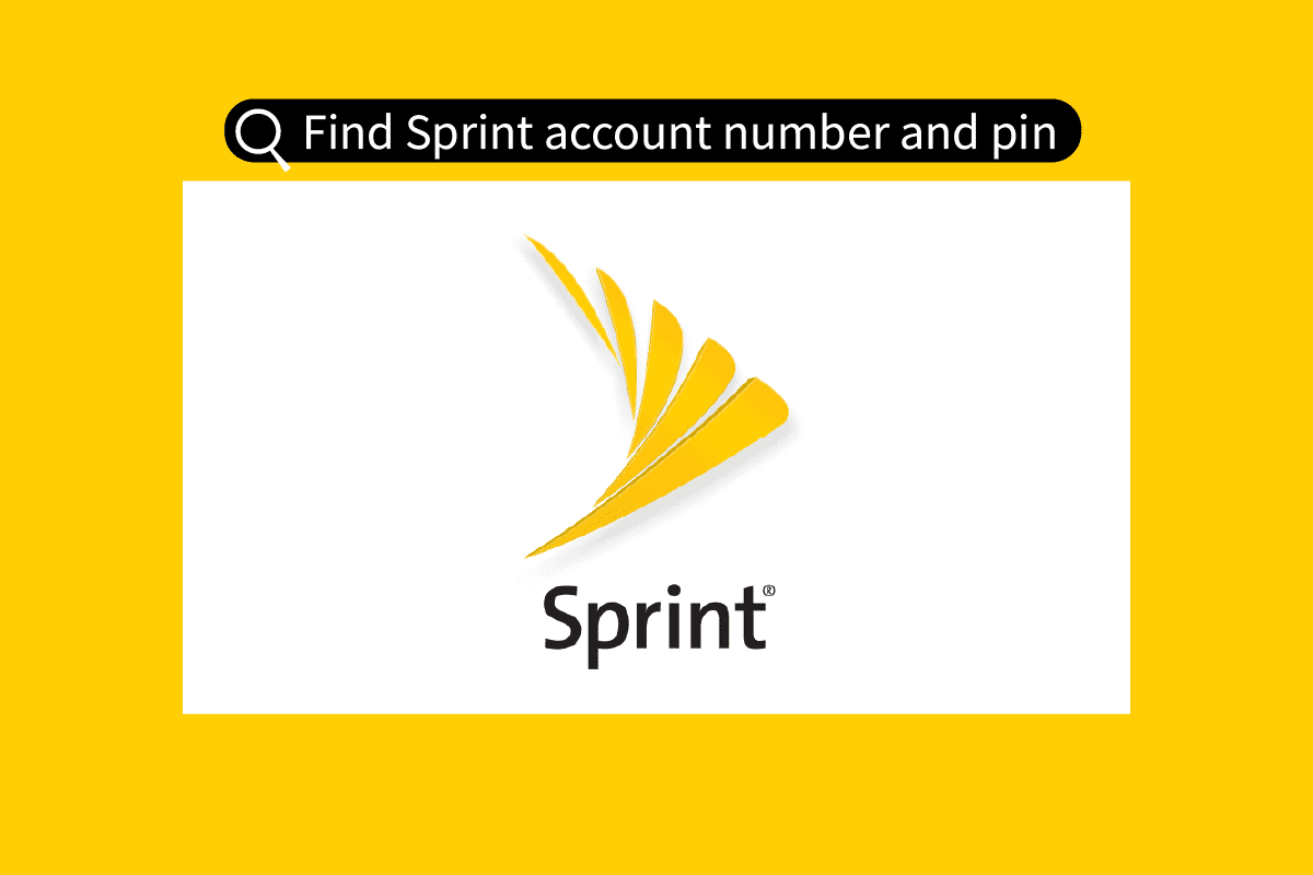 Làm cách nào để tìm số tài khoản và mã PIN Sprint của tôi?