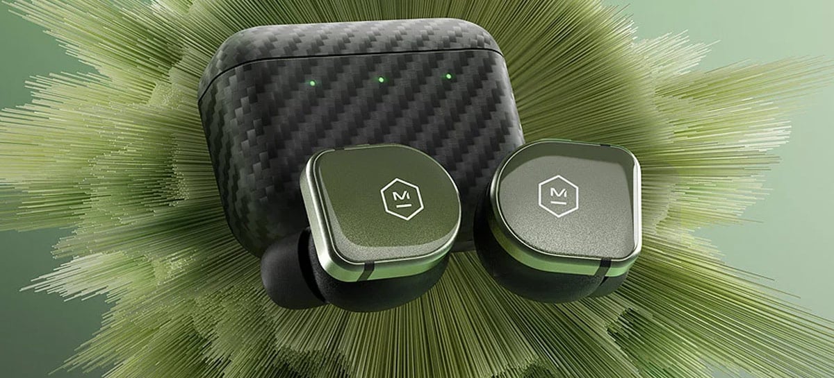 Master & Dynamic MW08 Sport: fone Bluetooth tem case de Kevlar e base com dissipador