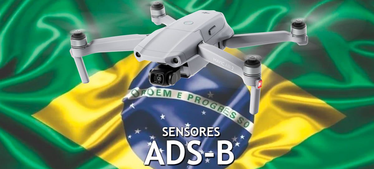 Drone Mavic Air 2 "brasileiro" terá sensor ADS-B que detecta aviões e helicópteros