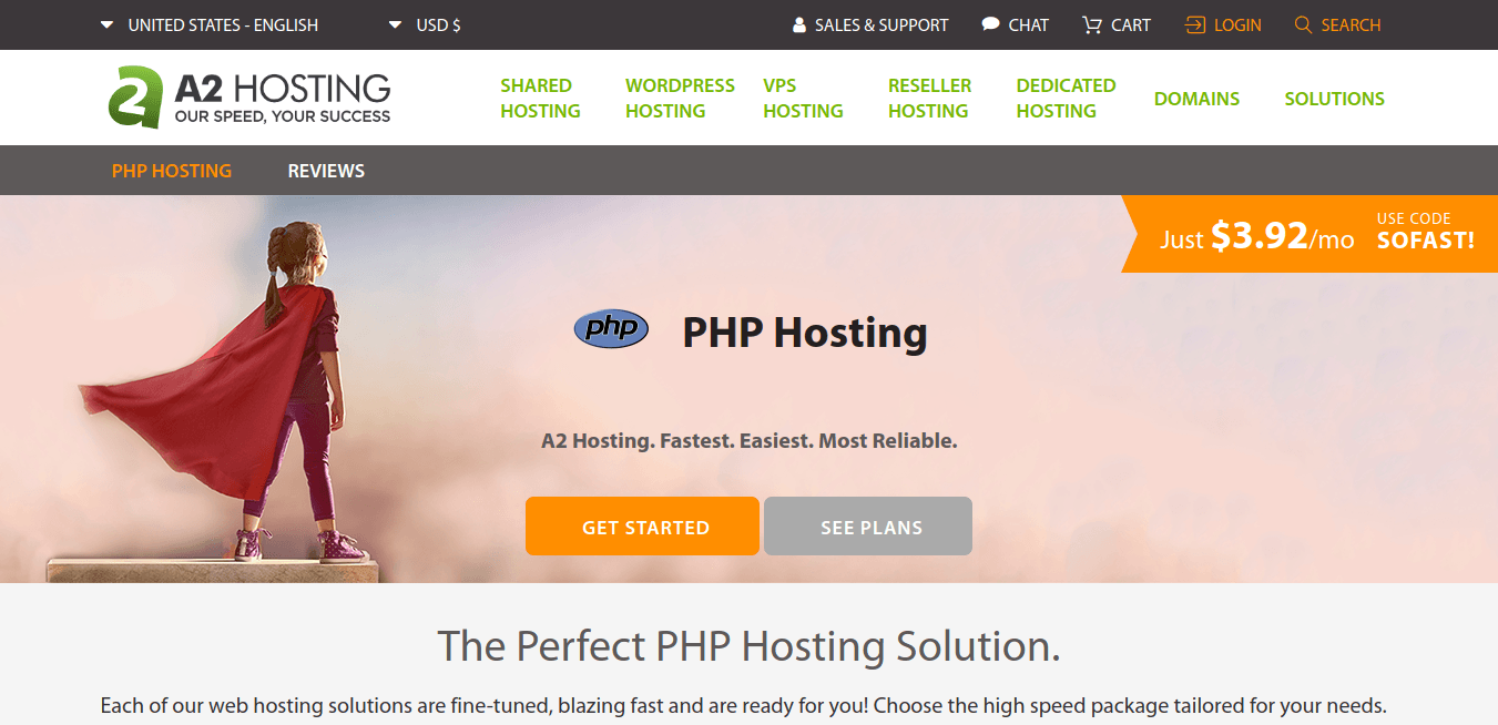 Nền tảng lưu trữ PHP mạnh mẽ cho các ứng dụng lớn và nhỏ