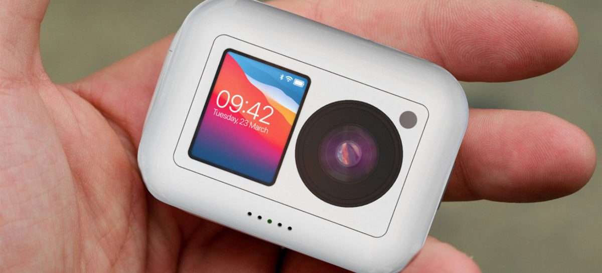 Designer cria AirCam, um conceito de câmera Apple para competir com a GoPro
