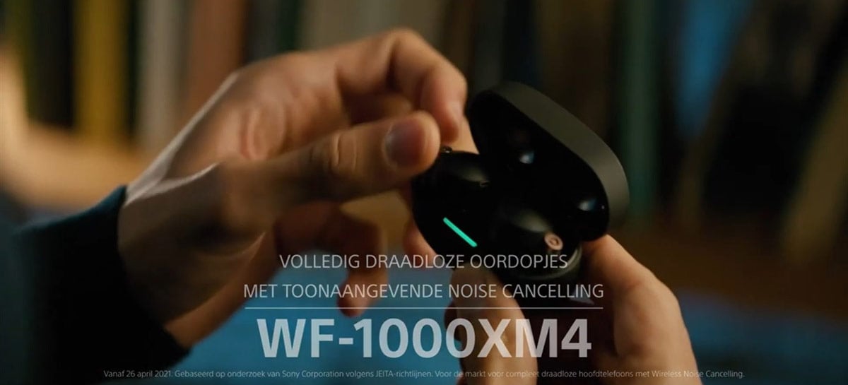 Vídeo dos Sony WF-1000XM4 vaza, revelando tudo sobre os fones